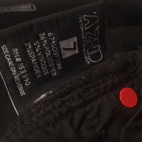 A’2ND Black Destructed Stretch Ankle Skinny 7 - Picture 14 of 16